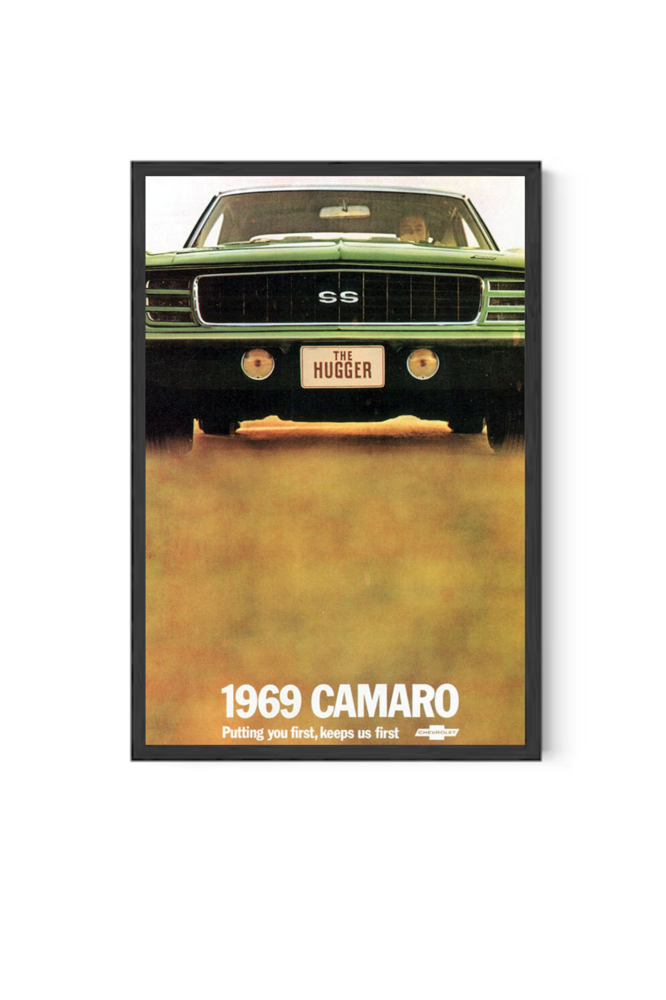 1969 Camro Vintage Poster