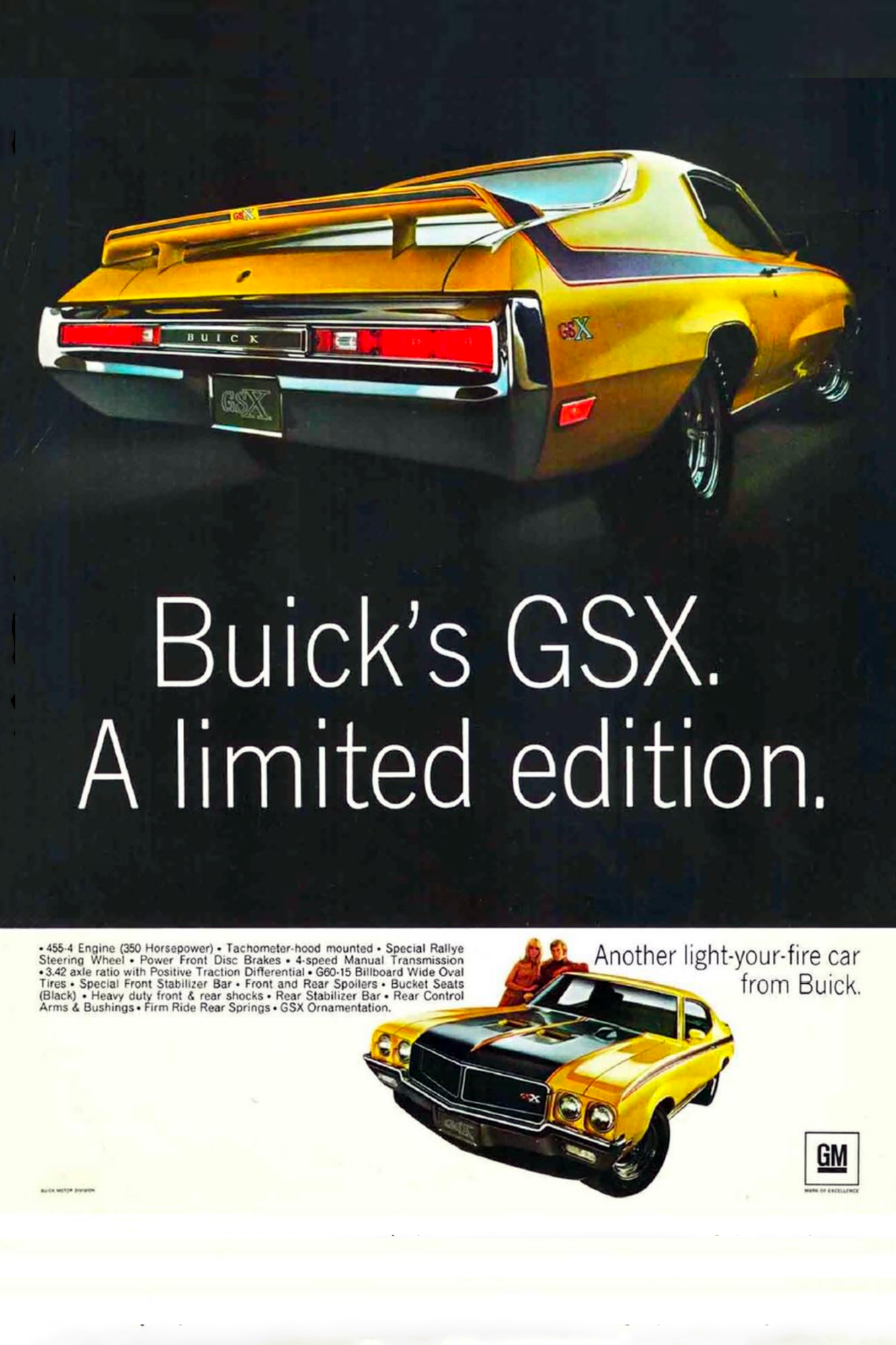 Buick GSX 12x18 Poster